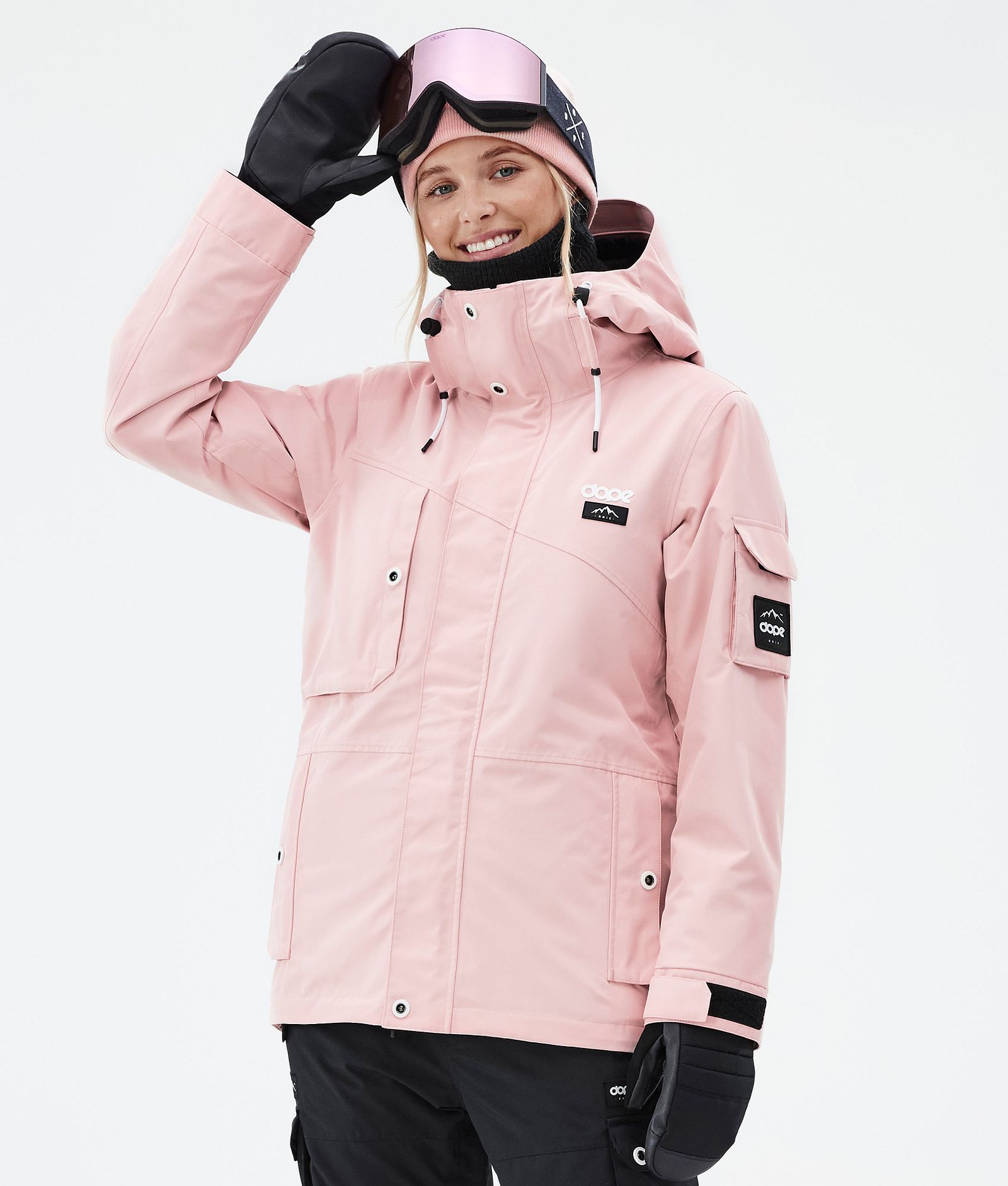 Dope Adept W Veste Snowboard Femme Soft Pink Renewed