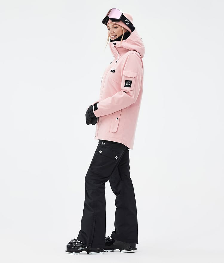 Dope Adept W Veste de Ski Femme Soft Pink, Image 4 sur 9
