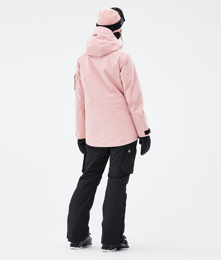 Dope Adept W Veste de Ski Femme Soft Pink, Image 5 sur 9
