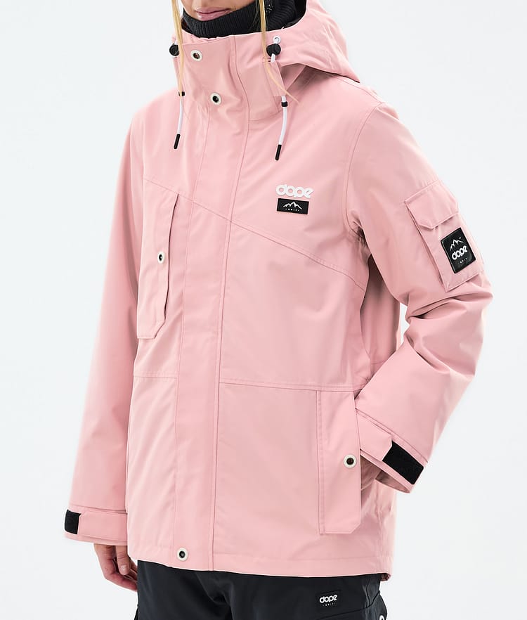 Dope Adept W Giacca Snowboard Donna Soft Pink, Immagine 8 di 10