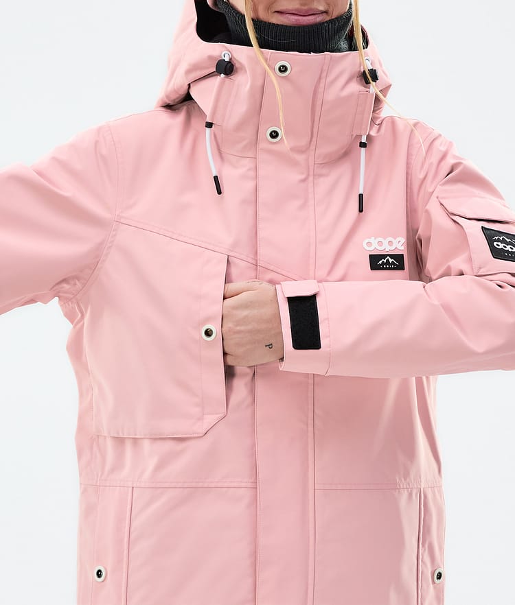 Dope Adept W Giacca Snowboard Donna Soft Pink, Immagine 9 di 10