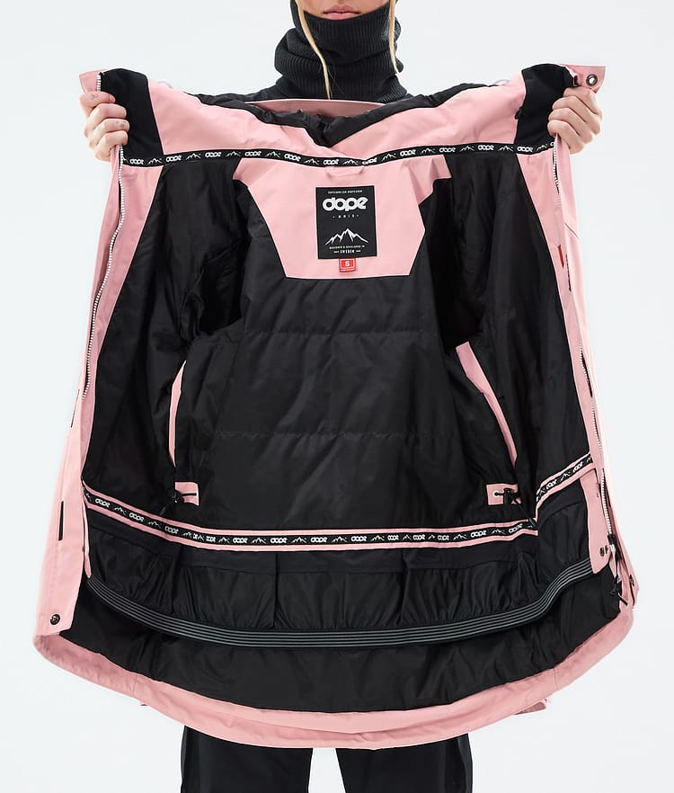 Dope Adept W Giacca Snowboard Donna Soft Pink, Immagine 10 di 10