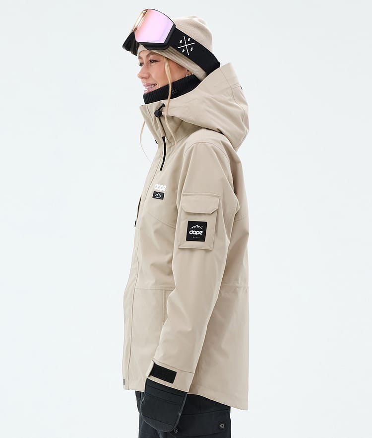 Dope Adept W Snowboard Jacket Women Sand, Image 6 of 10