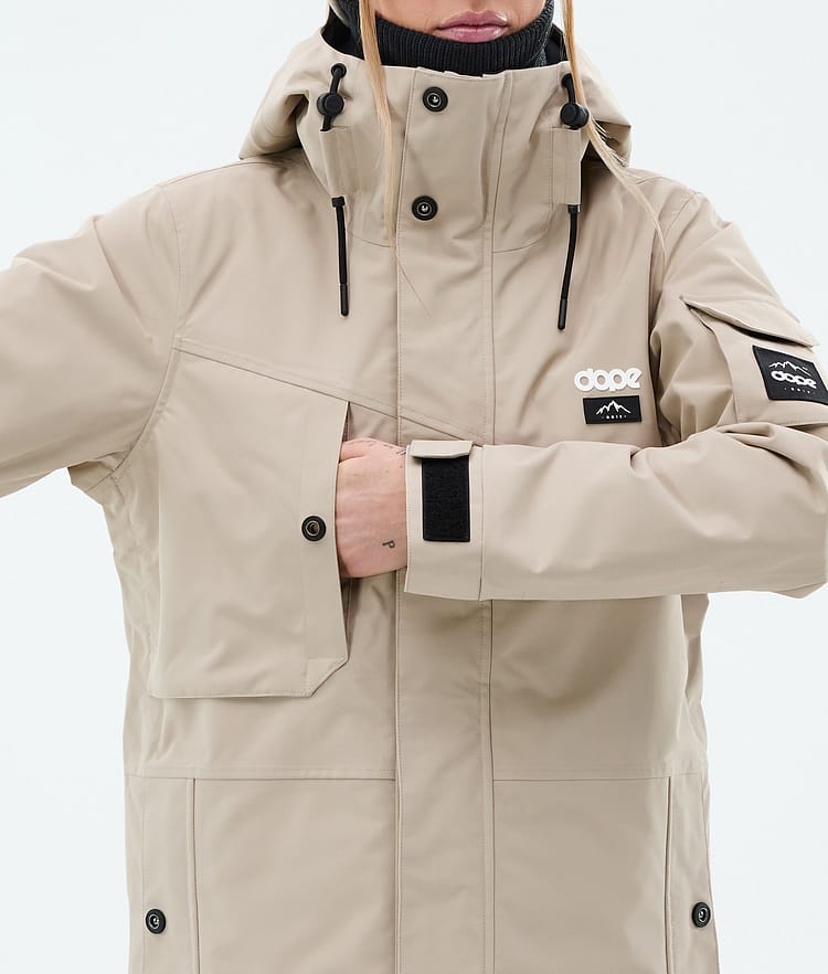 Dope Adept W Giacca Snowboard Donna Sand, Immagine 9 di 10