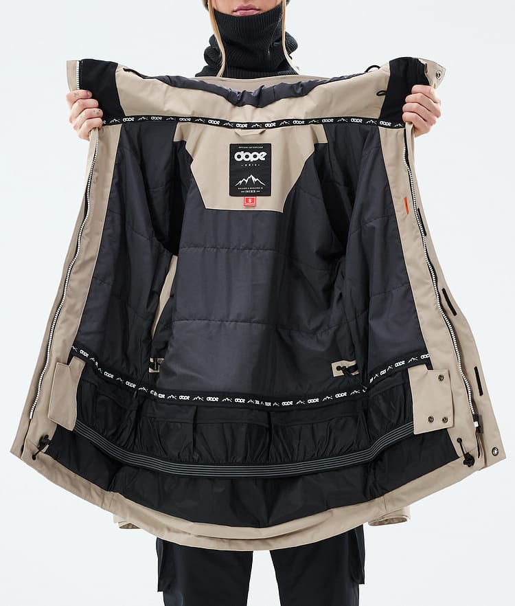 Dope Adept W Snowboard Jacket Women Sand, Image 10 of 10