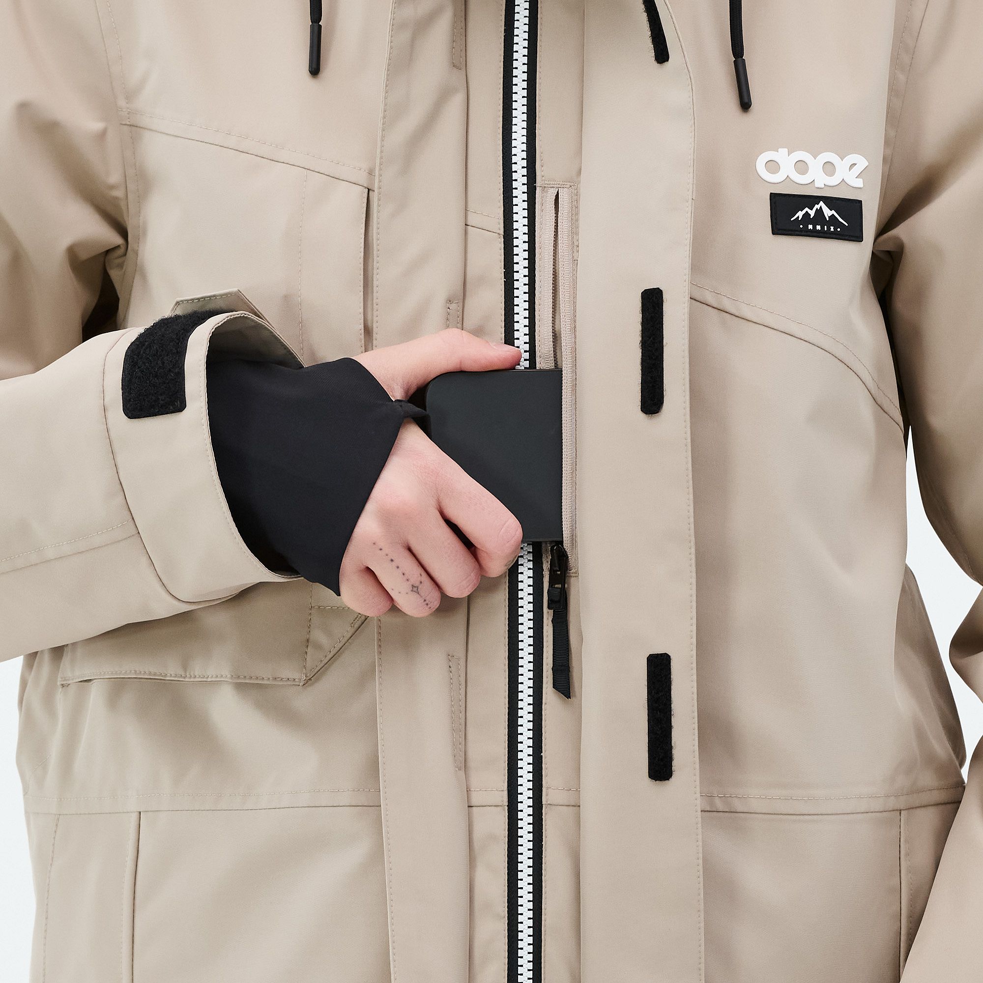 Dope Adept W Snowboard Jacket Women Sand | Ridestore.com