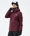 Dope Adept W Snowboard jas Dames Don Burgundy