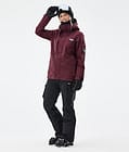 Dope Adept W Skijacke Damen Don Burgundy, Bild 2 von 8