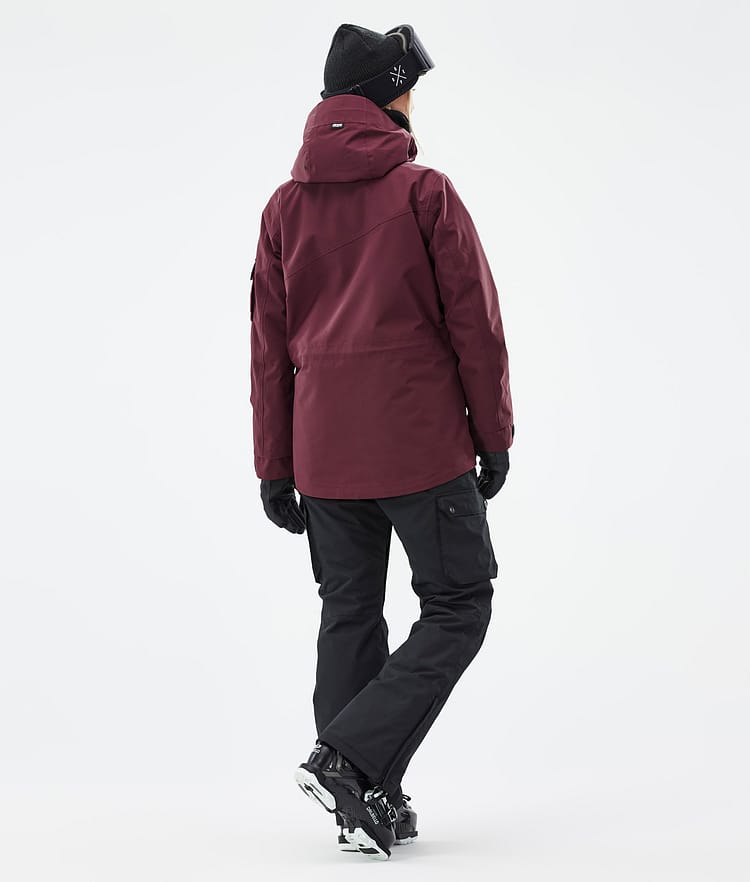 Dope Adept W Skijacke Damen Don Burgundy, Bild 5 von 8