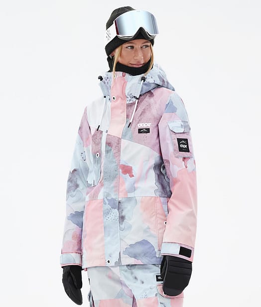 Dope Adept W Snowboard Jacket Women Washed Ink