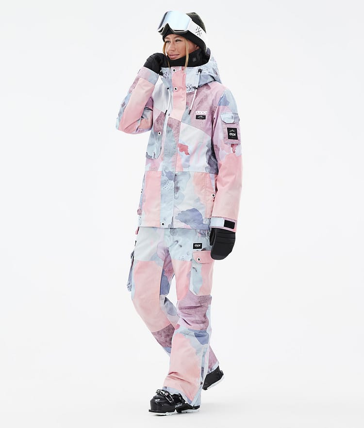 Dope Adept W Veste de Ski Femme Washed Ink