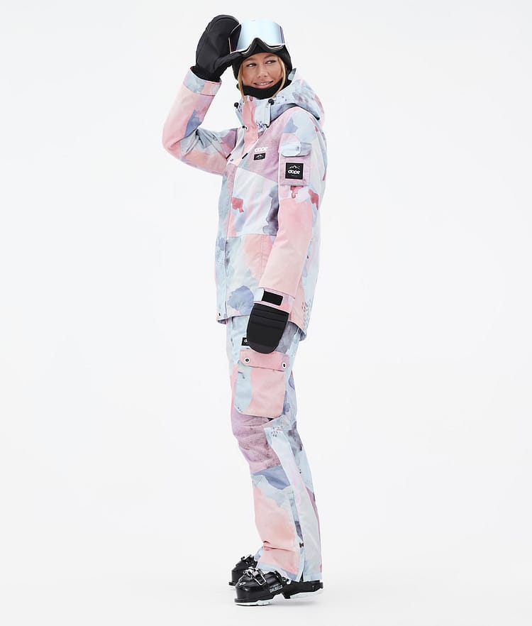 Dope Adept W Veste de Ski Femme Washed Ink