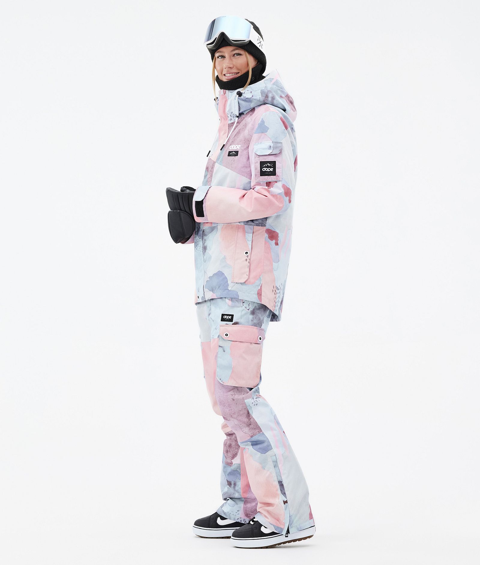 Dope Adept W Giacca Snowboard Donna Washed Ink