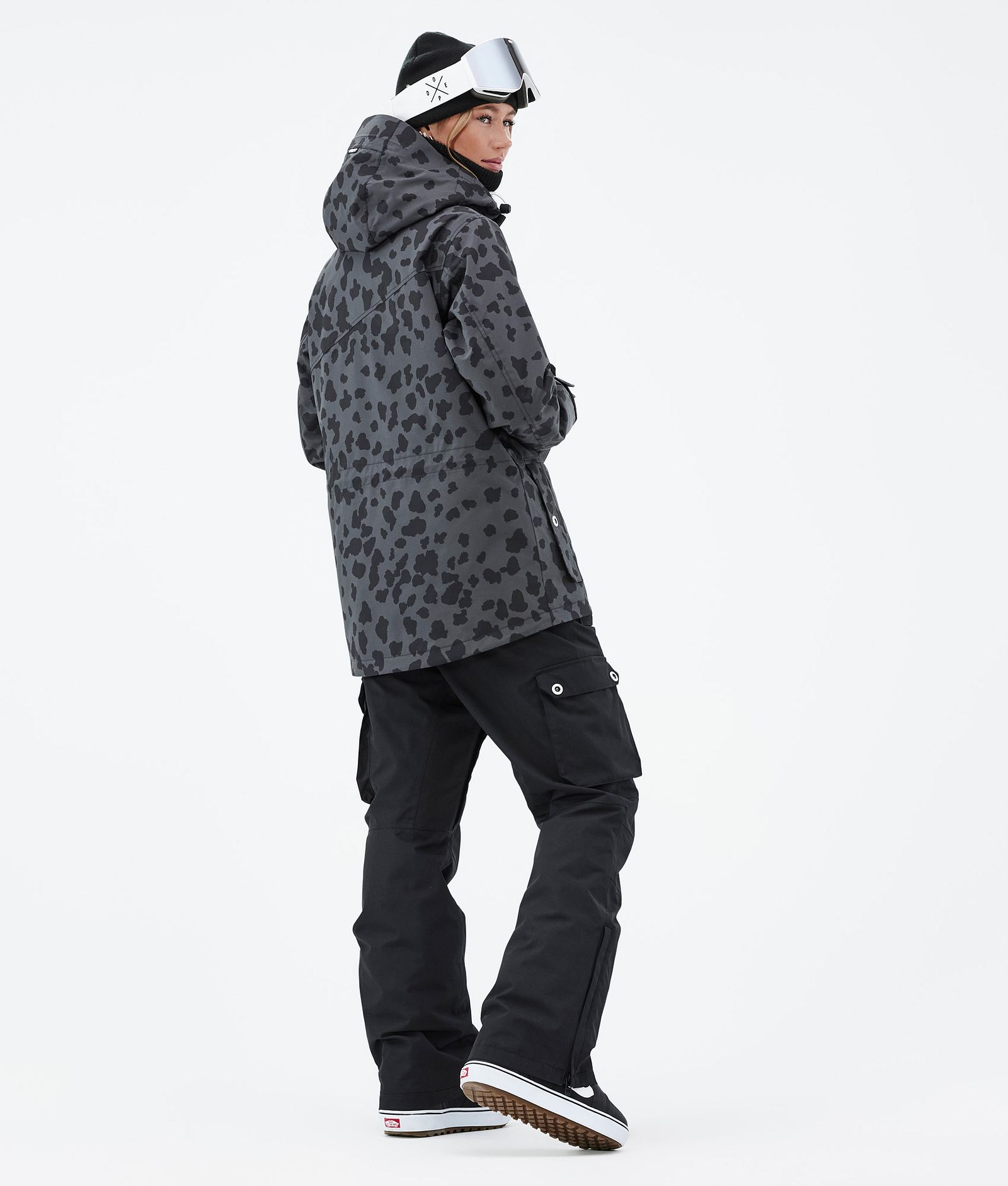 Dope Adept W Snowboardjakke Dame Dots Phantom Renewed, Billede 5 af 10