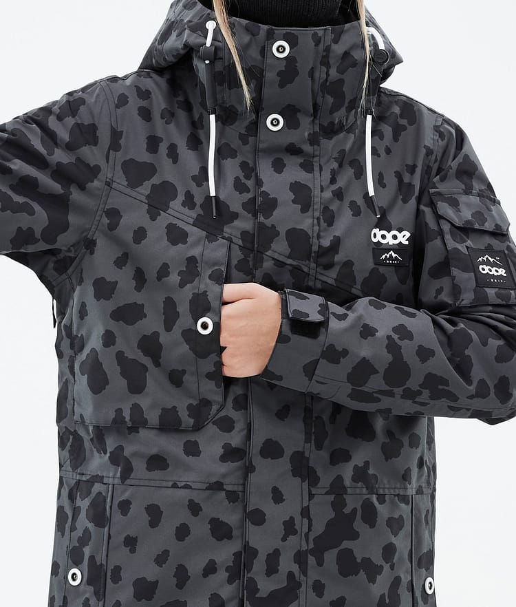 Dope Adept W Snowboard Jacket Women Dots Phantom Renewed, Image 8 of 10