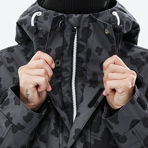 Frontreißverschluss mit doppelter Schutzleiste Hauptdetailproduktbild,