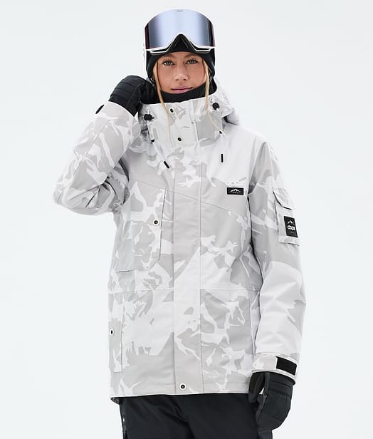 Dope Adept W Snowboard Jacket Women Grey Camo