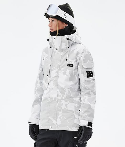 Dope Adept W Veste Snowboard Femme Grey Camo