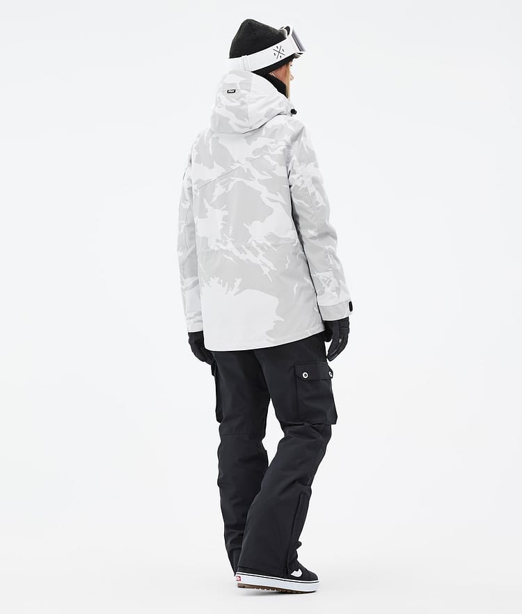 Dope Adept W Veste Snowboard Femme Grey Camo, Image 5 sur 9