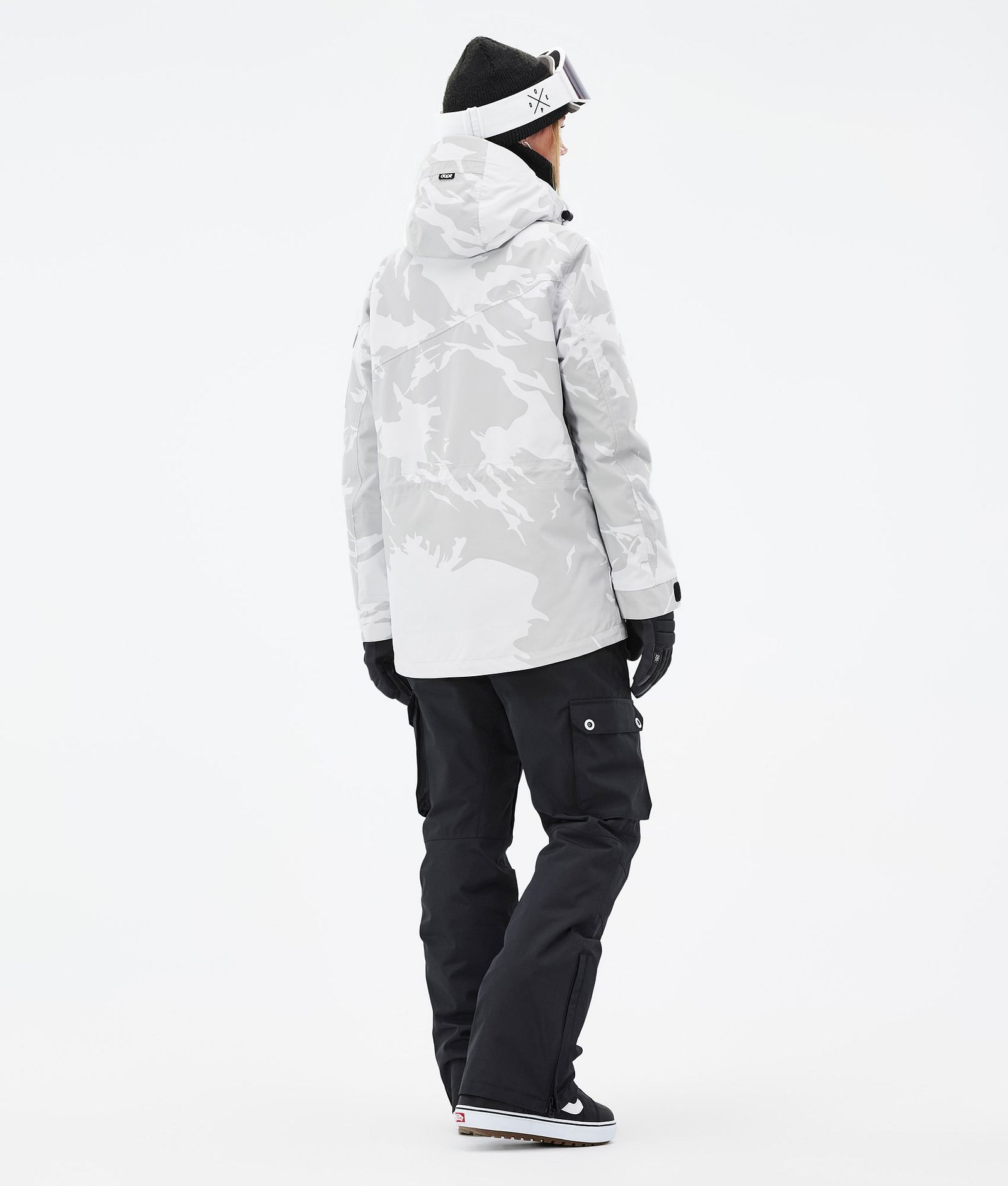 Dope Adept W Veste Snowboard Femme Grey Camo, Image 4 sur 9