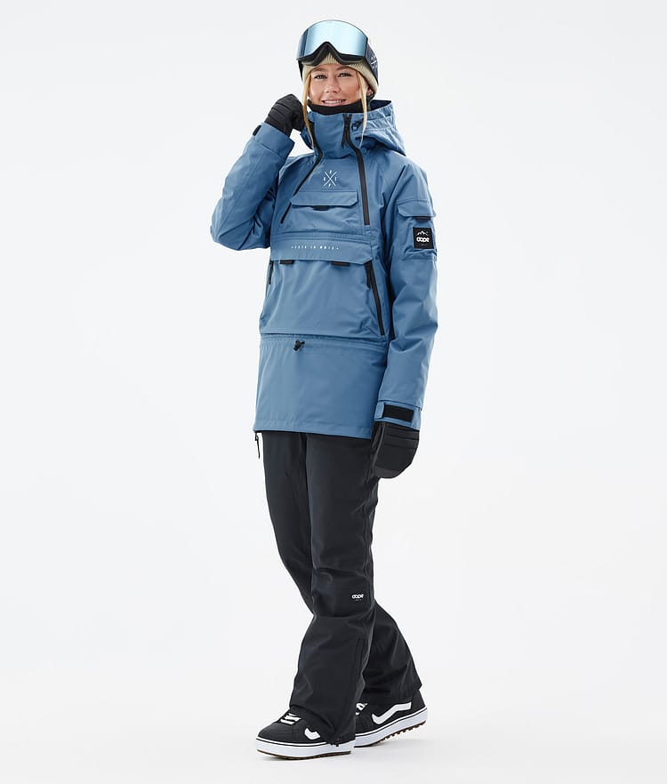 Dope Akin W Snowboard Jacket Women Blue Steel, Image 3 of 9