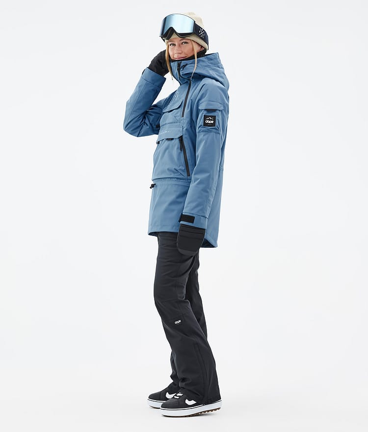 Dope Akin W Snowboard Jacket Women Blue Steel, Image 4 of 9