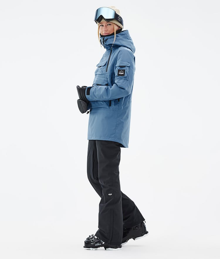 Dope Akin W Veste de Ski Femme Blue Steel, Image 4 sur 9