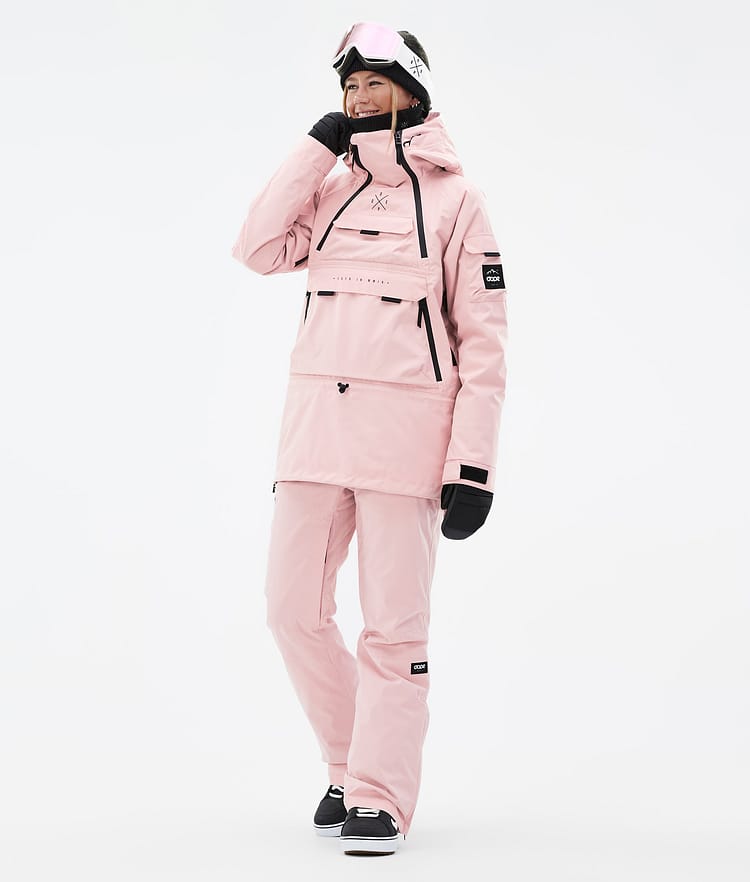Dope Akin W Veste Snowboard Femme Soft Pink, Image 3 sur 8
