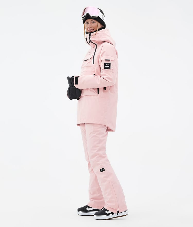 Dope Akin W Snowboardjakke Dame Soft Pink Renewed, Billede 4 af 8