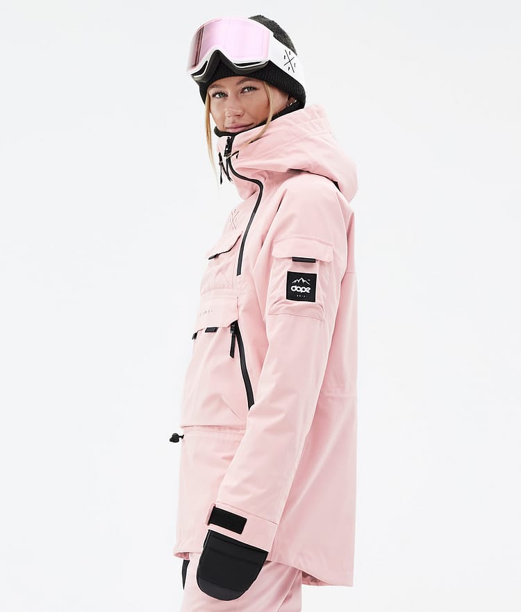 Dope Akin W Giacca Snowboard Donna Soft Pink Renewed, Immagine 6 di 8