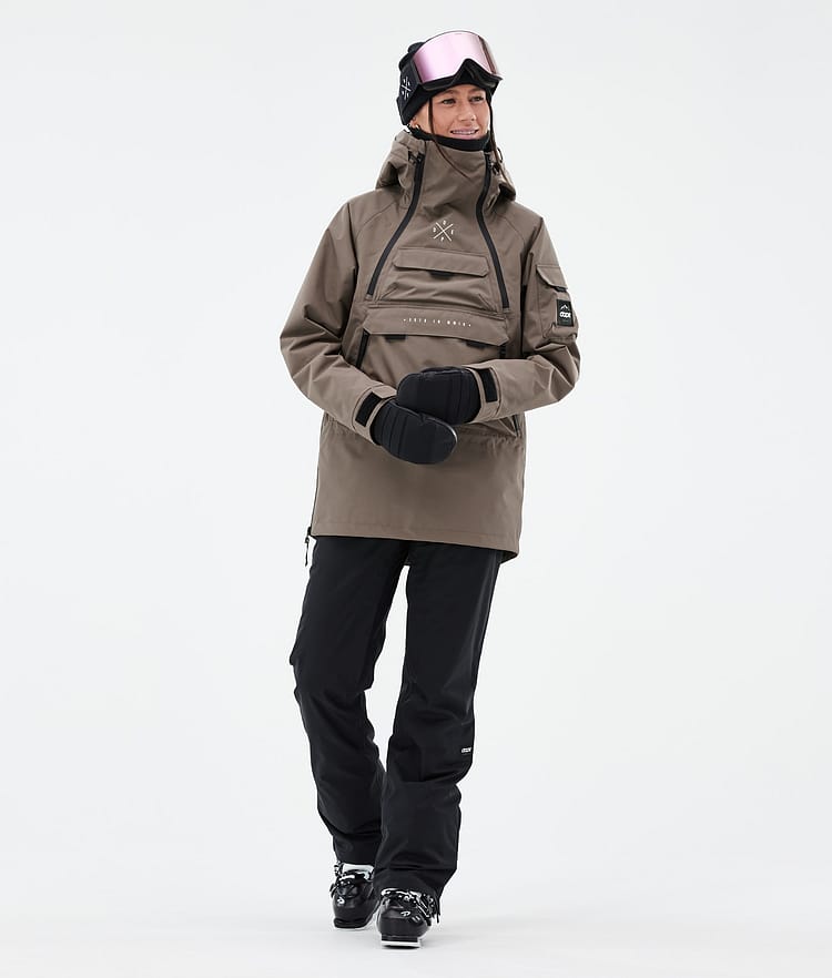Dope Akin W Ski jas Dames Walnut, Afbeelding 2 van 9