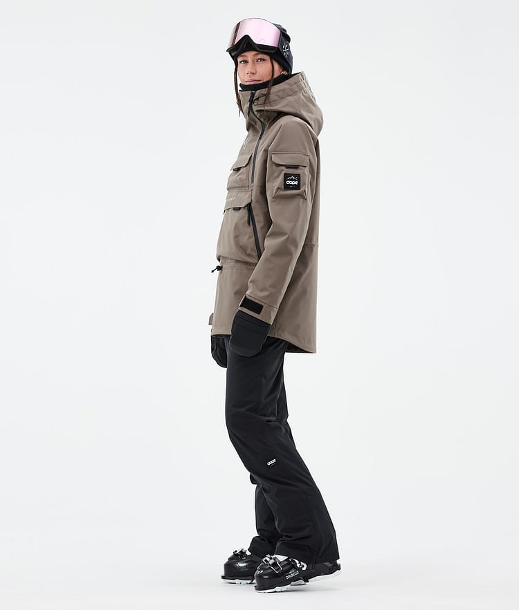Dope Akin W Ski jas Dames Walnut, Afbeelding 3 van 9
