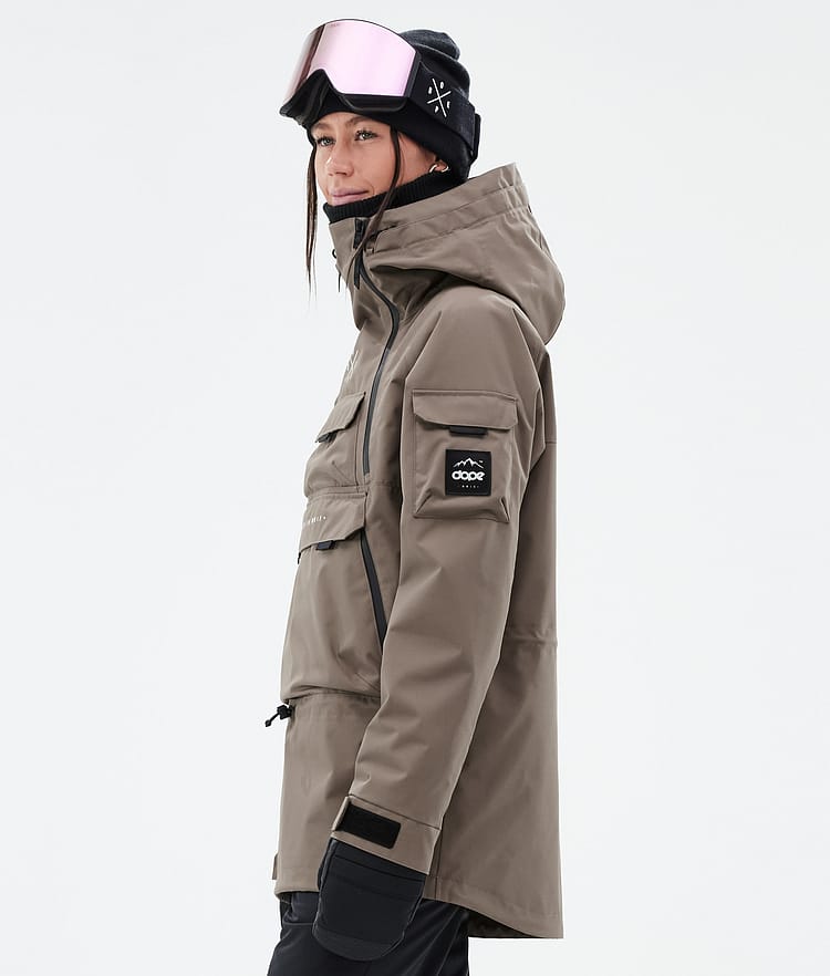 Dope Akin W Snowboard jas Dames Walnut, Afbeelding 5 van 9