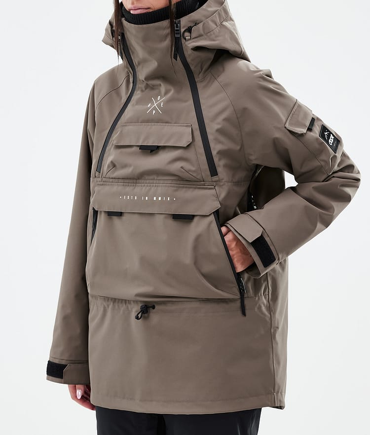 Dope Akin W Snowboard jas Dames Walnut, Afbeelding 7 van 9