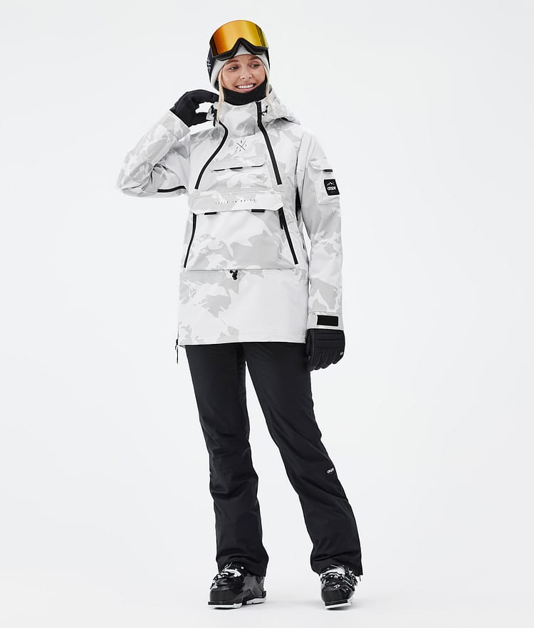 Dope Akin W Veste de Ski Femme Grey Camo, Image 3 sur 8
