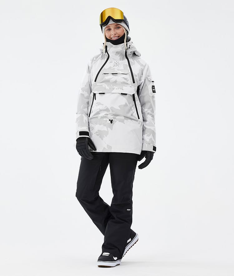 Dope Akin W Snowboard Jacket Women Grey Camo Renewed, Image 3 of 8