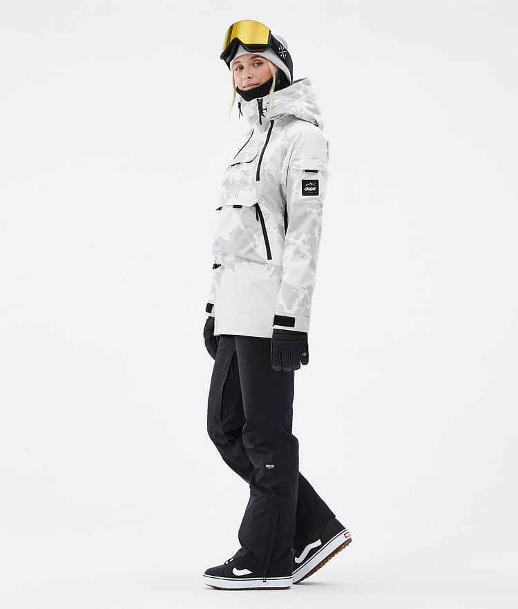 Dope Akin W Kurtka Snowboardowa Kobiety Grey Camo Renewed, Zdjęcie 4 z 8