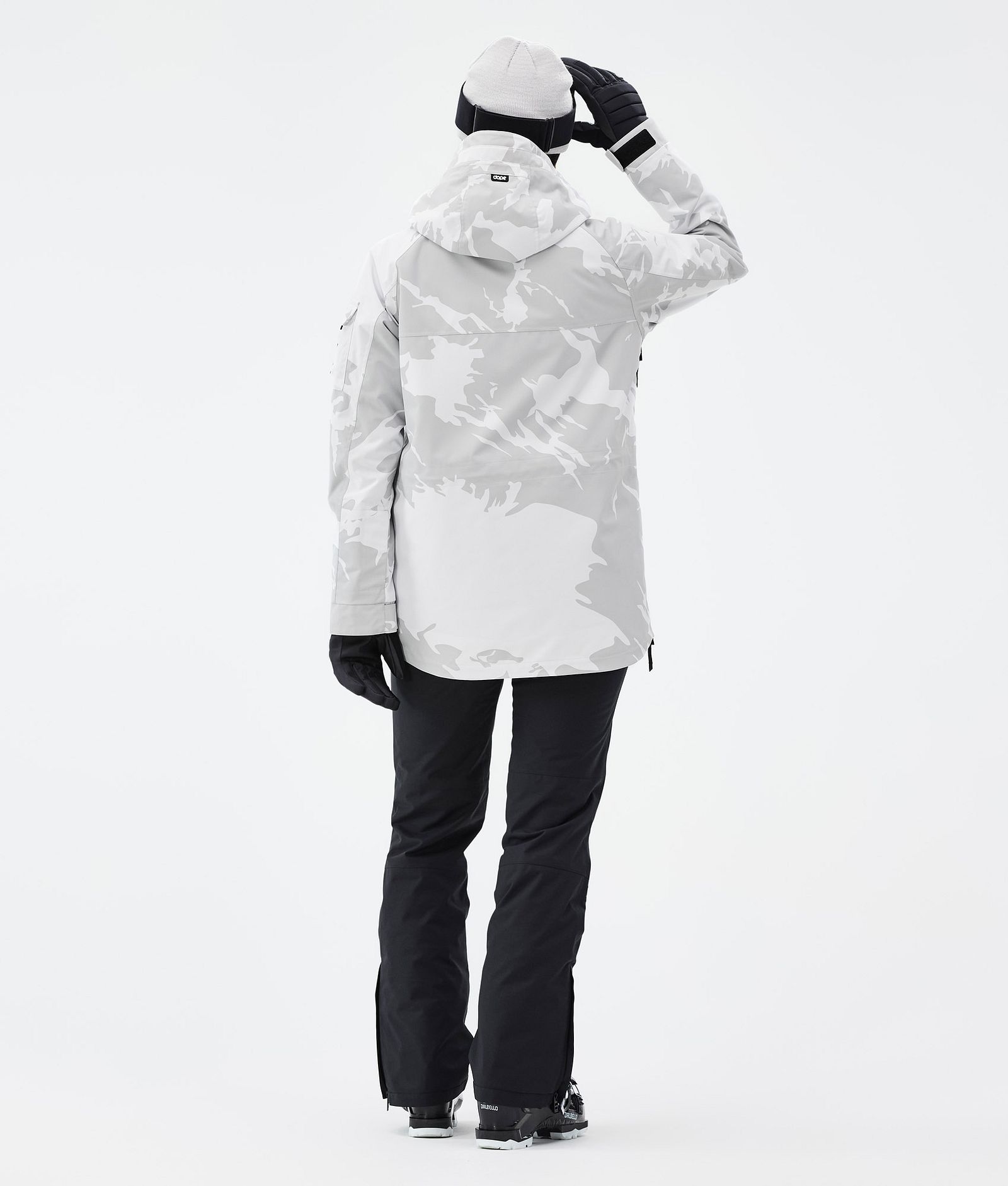 Dope Akin W Ski Jacket Women Grey Camo, Image 4 of 8