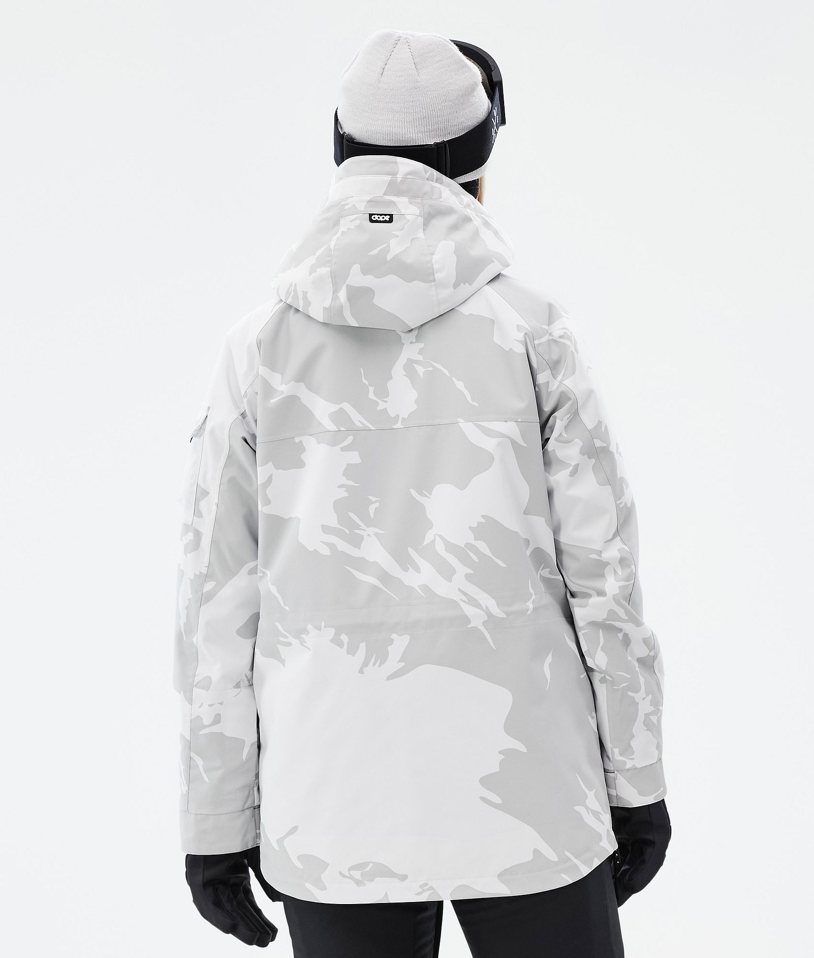 Dope Akin W Veste de Ski Femme Grey Camo, Image 6 sur 8