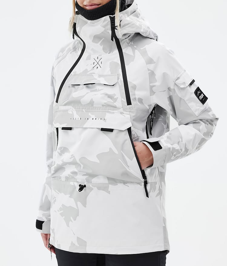 Dope Akin W Ski Jacket Women Grey Camo, Image 8 of 8