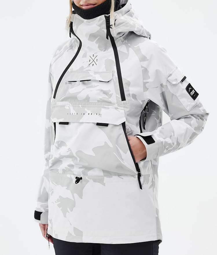Dope Akin W Snowboard jas Dames Grey Camo, Afbeelding 7 van 8