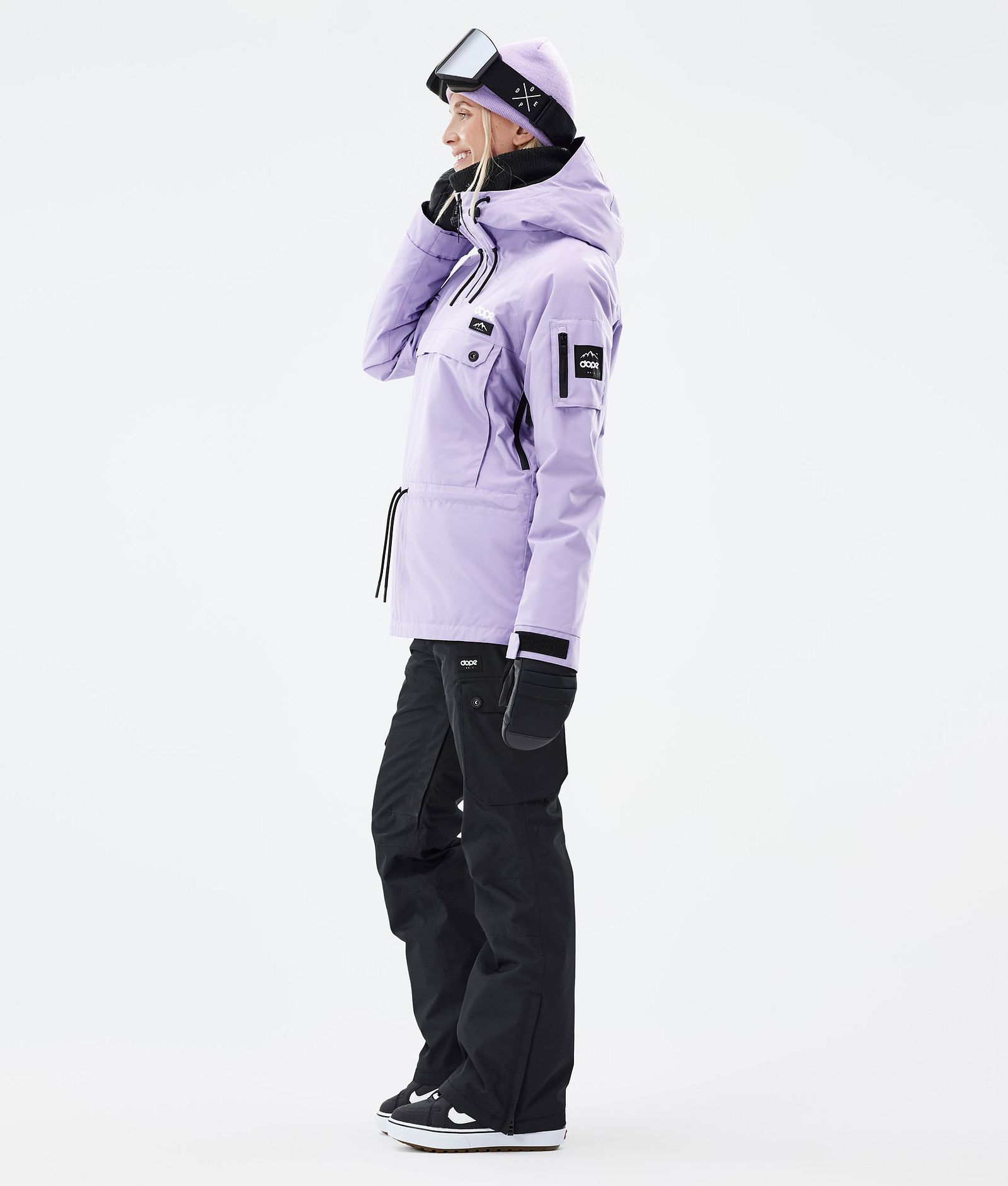 Dope Annok W Veste Snowboard Femme Faded Violet, Image 3 sur 8