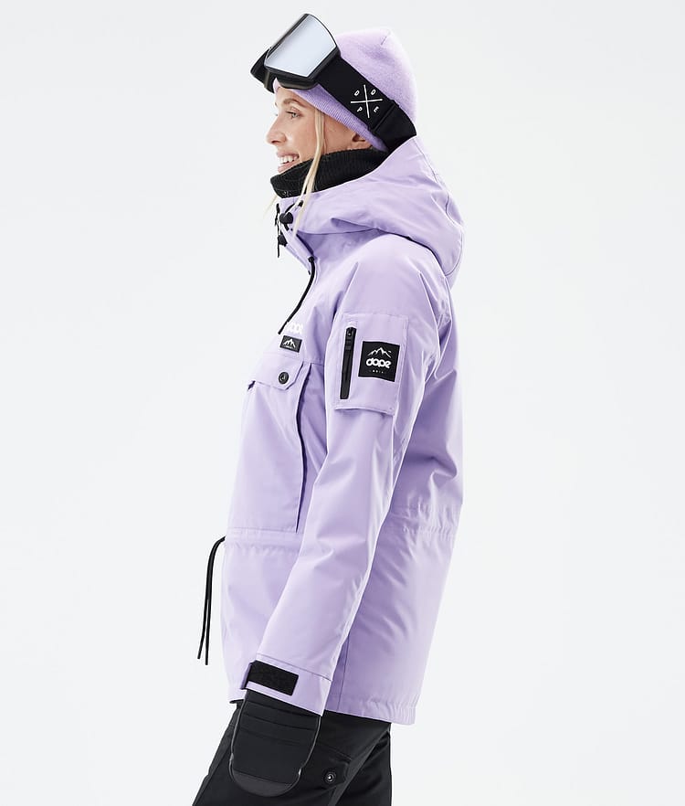 Dope Annok W Giacca Snowboard Donna Faded Violet Renewed, Immagine 6 di 8