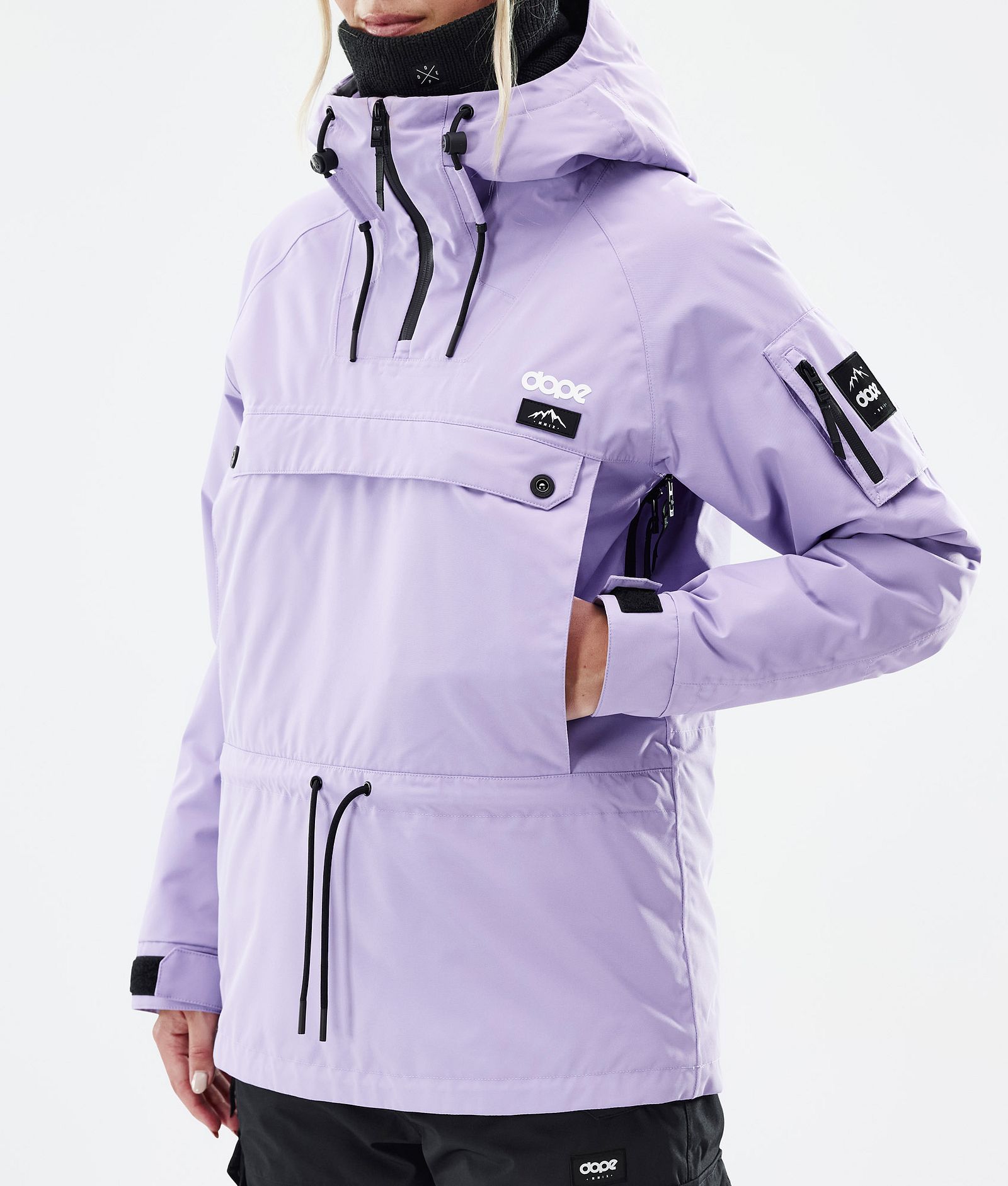 Dope Annok W Giacca Snowboard Donna Faded Violet, Immagine 7 di 8