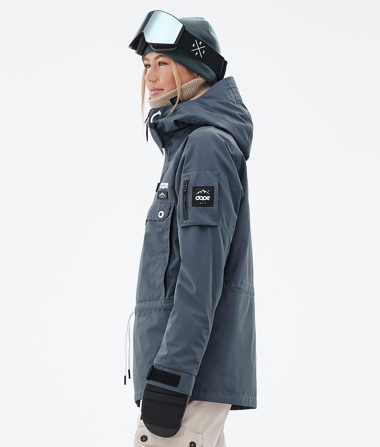 Dope Annok W Ski jas Dames Metal Blue, Afbeelding 6 van 9