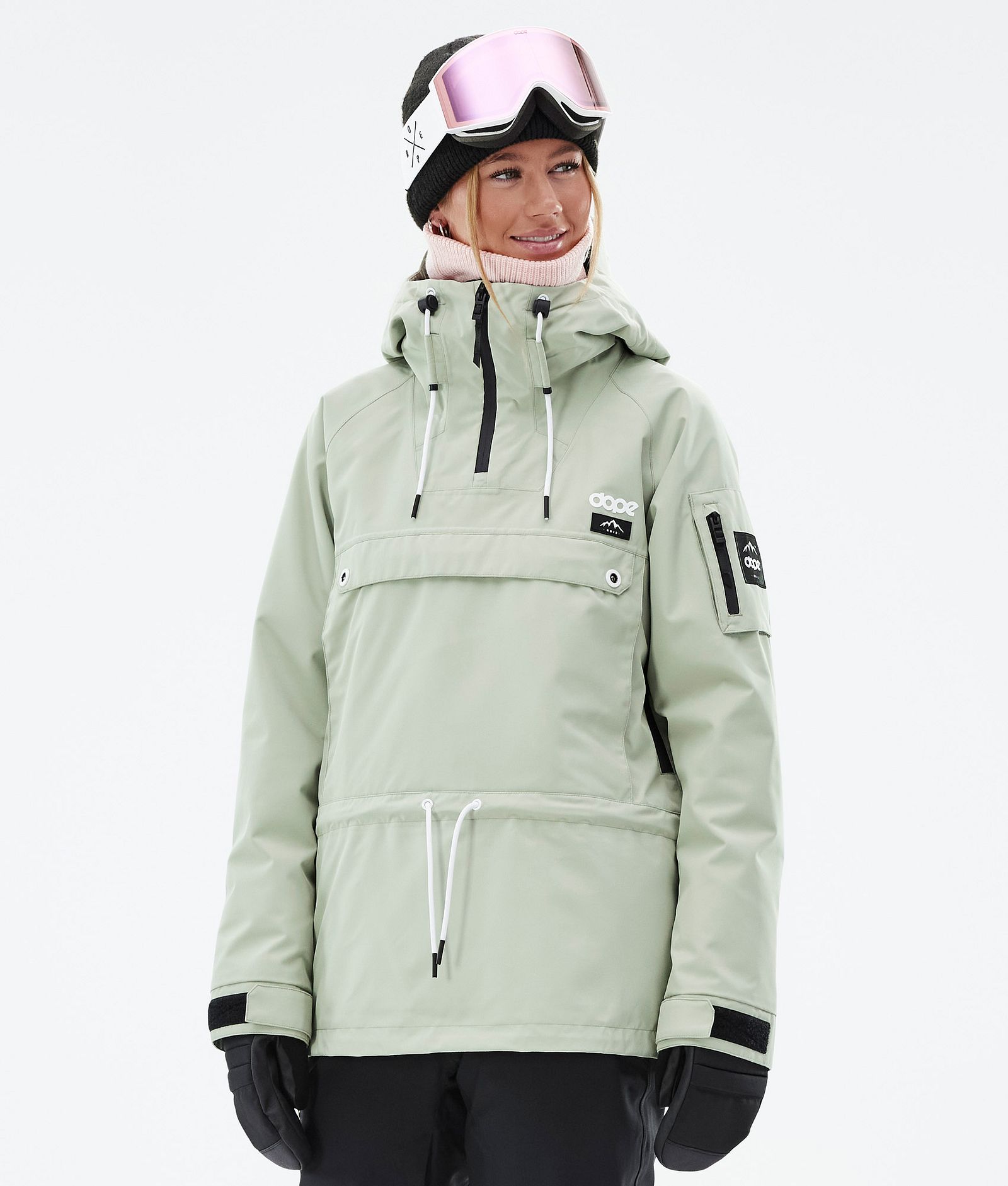 Dope Annok W Snowboard jas Dames Soft Green Renewed