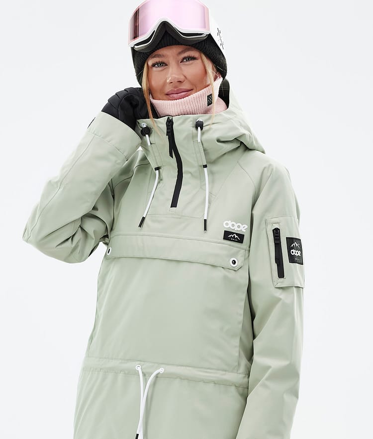 Dope Annok W Veste de Ski Femme Soft Green