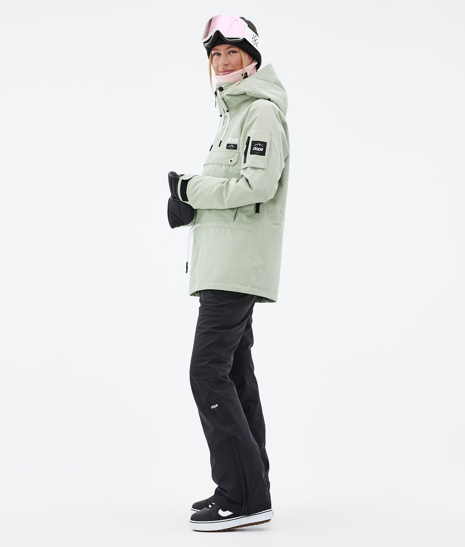Dope Annok W Snowboard jas Dames Soft Green Renewed