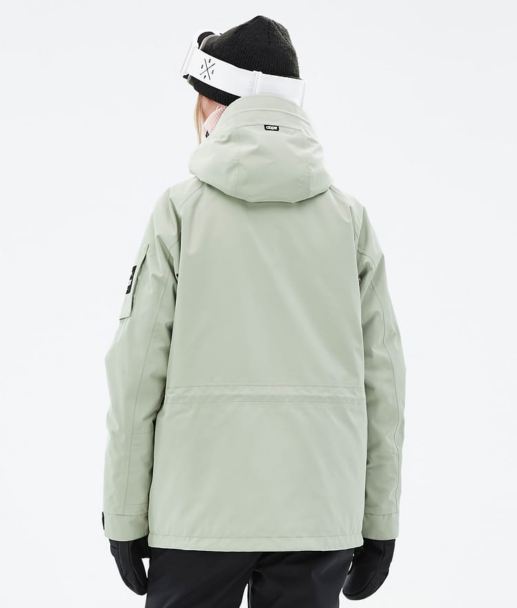 Dope Annok W Veste de Ski Femme Soft Green