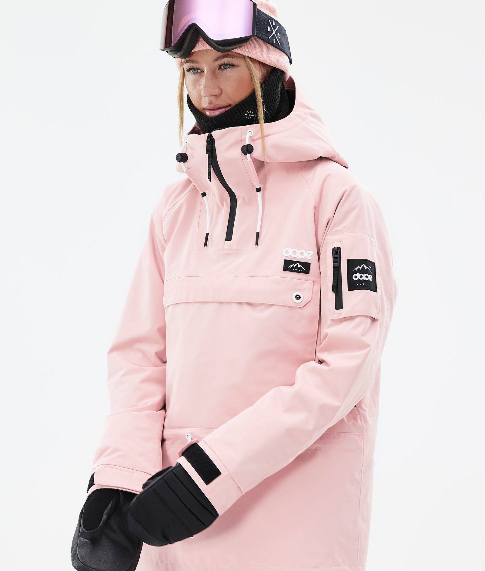 Dope Annok W Veste Snowboard Femme Soft Pink, Image 2 sur 9